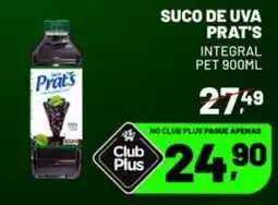 Supermercado Cubatao Suco de uva prats integral oferta