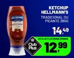 Supermercado Cubatao Ketchup hellmann's tradicional ou picante oferta
