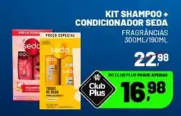 Supermercado Cubatao Kit shampoo + condicionador seda oferta