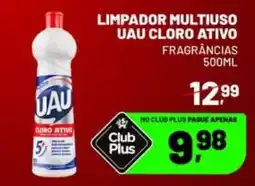 Supermercado Cubatao Limpador multiuso uau cloro ativo fragrâncias oferta