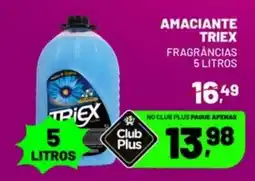 Supermercado Cubatao Amaciante triex fragrâncias oferta