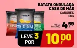 Supermercado Cubatao batata ondulada casa de mãe oferta