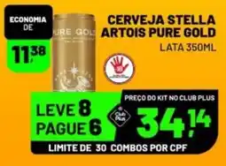 Supermercado Cubatao Cerveja stella artois pure gold oferta