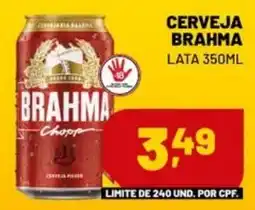 Supermercado Cubatao Cerveja brahma oferta