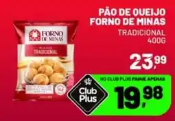 Supermercado Cubatao Pão de queijo forno de minas tradicional oferta