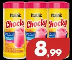 Supermercados Fluminense Italac Chocky sabor morango oferta