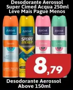 Supermercados Fluminense Desodorante aerossol above oferta