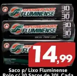 Supermercados Fluminense Saco p/ Lixo Fluminense oferta