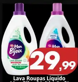Supermercados Fluminense Lava Roupas Líquido Mon Bijou Multiação oferta