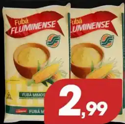 Supermercados Fluminense Fubá mimosa oferta