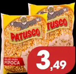 Supermercados Fluminense Patusco milho para pipoca oferta