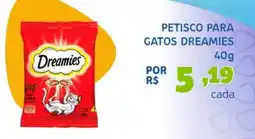 Trimais Supermercado Petisco para gatos dreamies oferta
