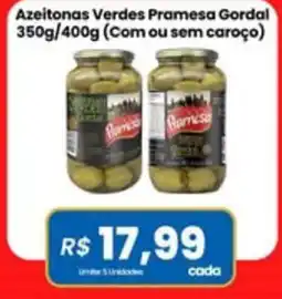 Supermercados Pró Brazilian Azeitonas verdes pramesa gordal oferta