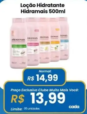 Loção Hidratante Hidramais