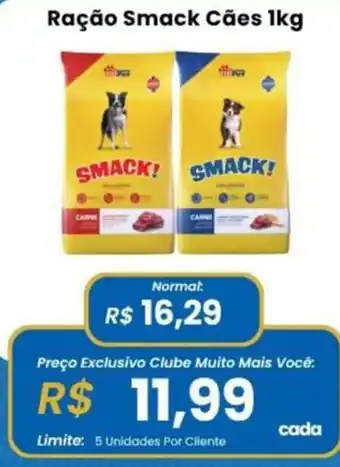 Ração smack cães