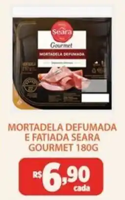Bahamas Mix Mortadela defumada e fatiada seara gourmet oferta