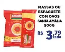 Bahamas Mix Massas ou espaguete com ovos santa amália oferta