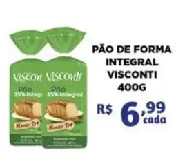 Bahamas Mix Pão de forma integral visconti oferta