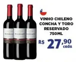 Bahamas Mix vinho chileno concha y toro reservado oferta