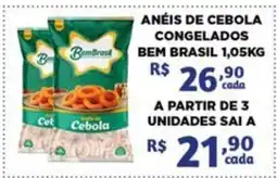 Bahamas Mix Anéis de cebola congelados bem brasil oferta