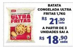 Bahamas Mix batata congelada ultra fritas oferta