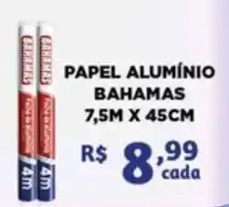 Bahamas Mix papel alumínio bahamas oferta