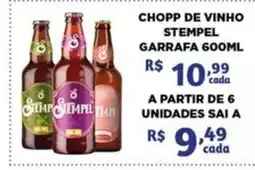 Bahamas Mix Chopp de vinho stempel garrafa 600ml oferta