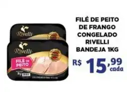 Bahamas Mix Filé de peito de frango congelado rivelli oferta