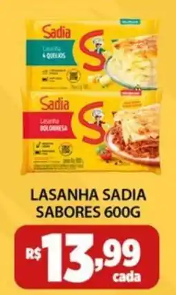 Bahamas Mix Lasanha sadia sabores oferta