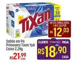 Muffato Sabão em pó primavera tixan ypê oferta