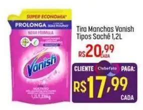 Tira Manchas Vanish Tipos Sachê