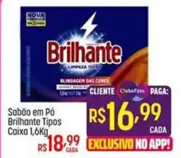 Muffato Sabão em Pó Brilhante Tipos oferta