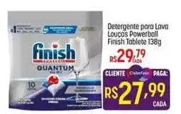 Muffato Detergente para Lava Louças Powerball Finish Tablete oferta