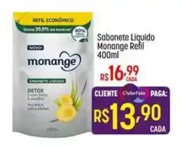 Muffato Sabonete liquido monange refil oferta