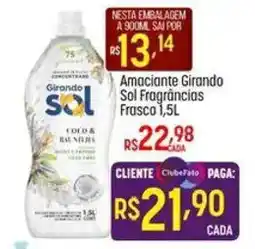 Muffato Amaciante girando sol fragrância coco e baunilha oferta