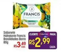 Muffato Sabonete Hidratante Francis Brasiliidades Barra oferta