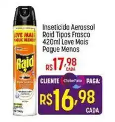 Muffato Inseticida aerossol raid tipos frasco oferta