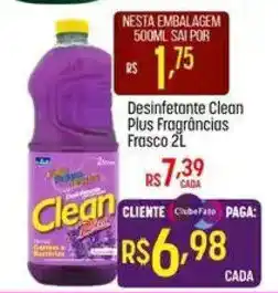 Muffato Desinfetante clean plus fragrâncias oferta