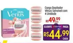 Muffato Carga Depilador Vénus Sensível oferta