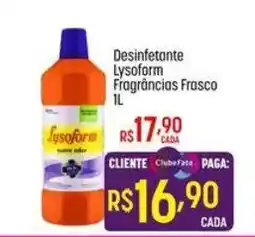 Muffato Desinfetante Lysoform Fragrâncias Frasco oferta