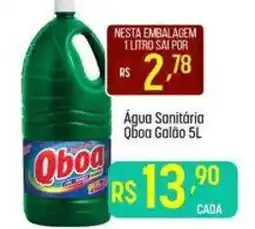 Muffato Água Sanitária Oboá Galão oferta