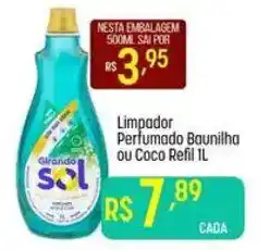 Muffato Limpador Perfumado Baunilha ou Coco Refil oferta