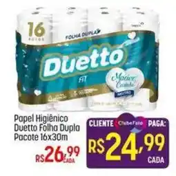 Muffato Papel Higiênico Duetto Folha Dupla oferta