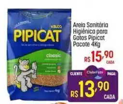 Muffato Areia Sanitária Higienica para Gatos Pipicat oferta