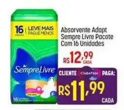 Muffato Absorvente adapt sempre livre pacote oferta