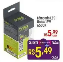 Muffato Lâmpada led onlux 12w 6500k oferta