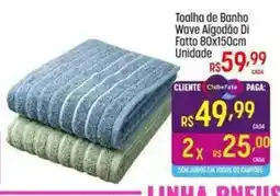 Muffato Toalha de Banho Wave Algodão Di Fatto oferta