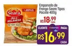 Muffato Empanado de frango seara tipos oferta