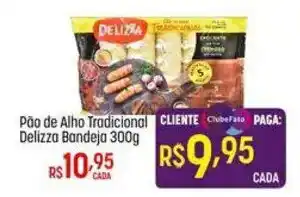 Muffato Pão de Alho Tradicional Delizza Bandeja oferta