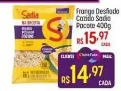 Muffato Frango desfiado cozido sadia oferta